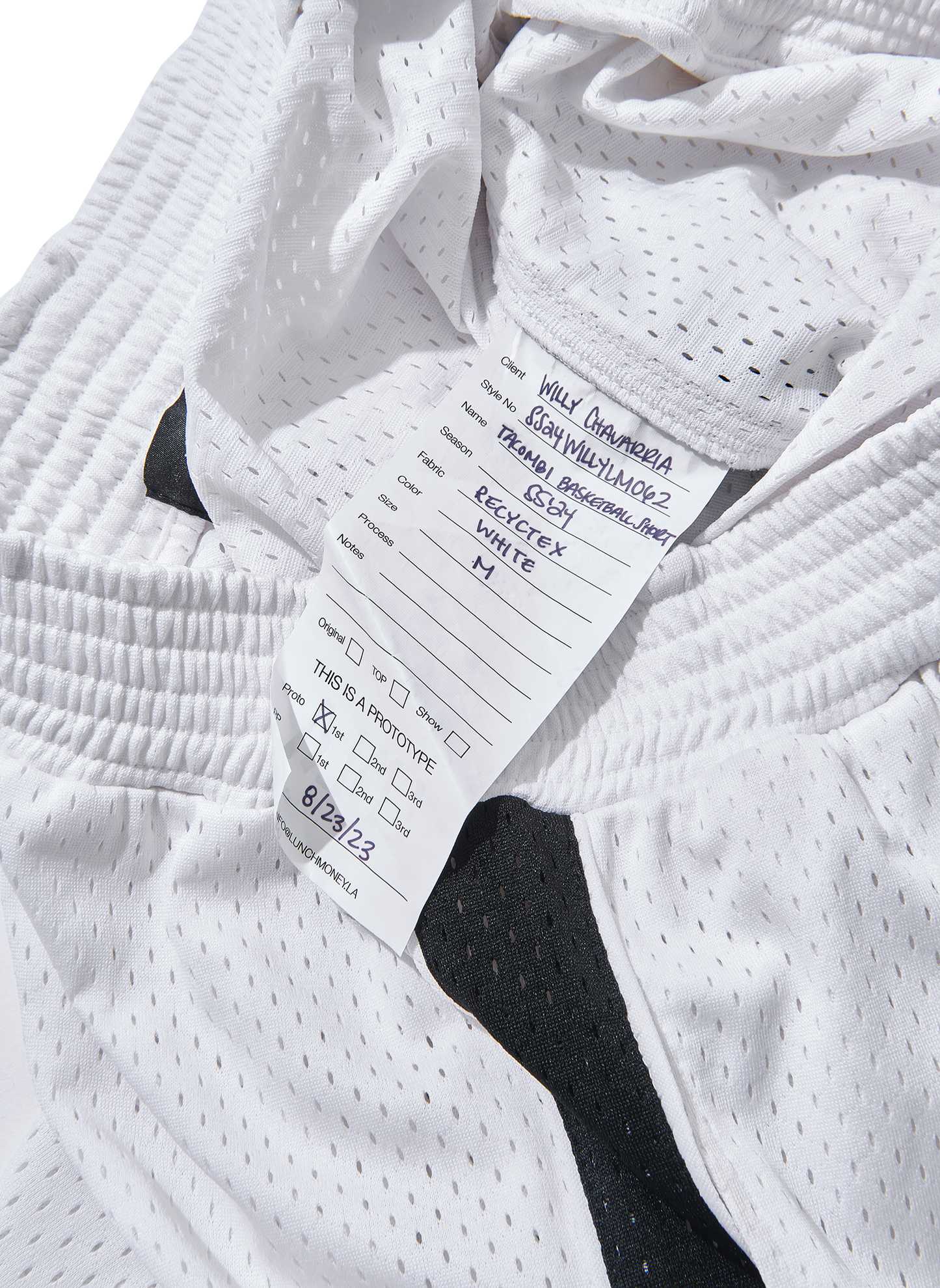 23-ShowPiece / TACOMBI PLEATED BASKETBALL SHORTS