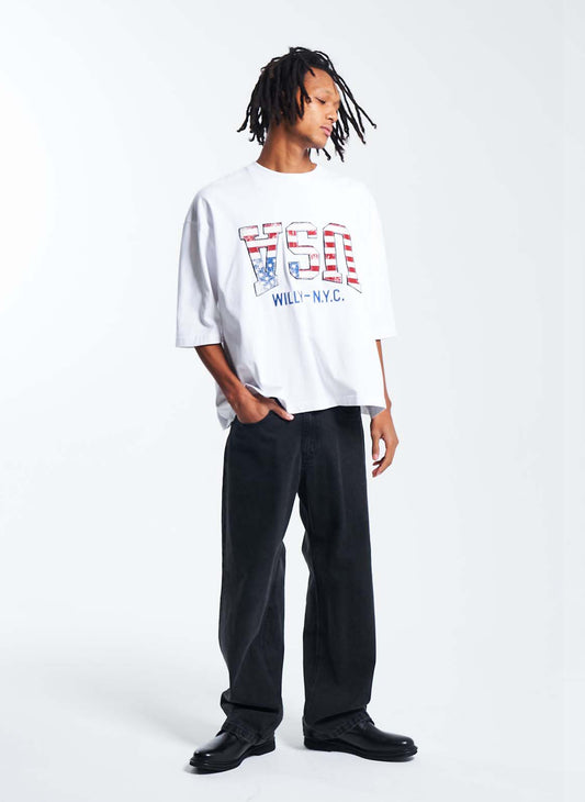 SS BUFFALO WILLY USA APPLIQUE