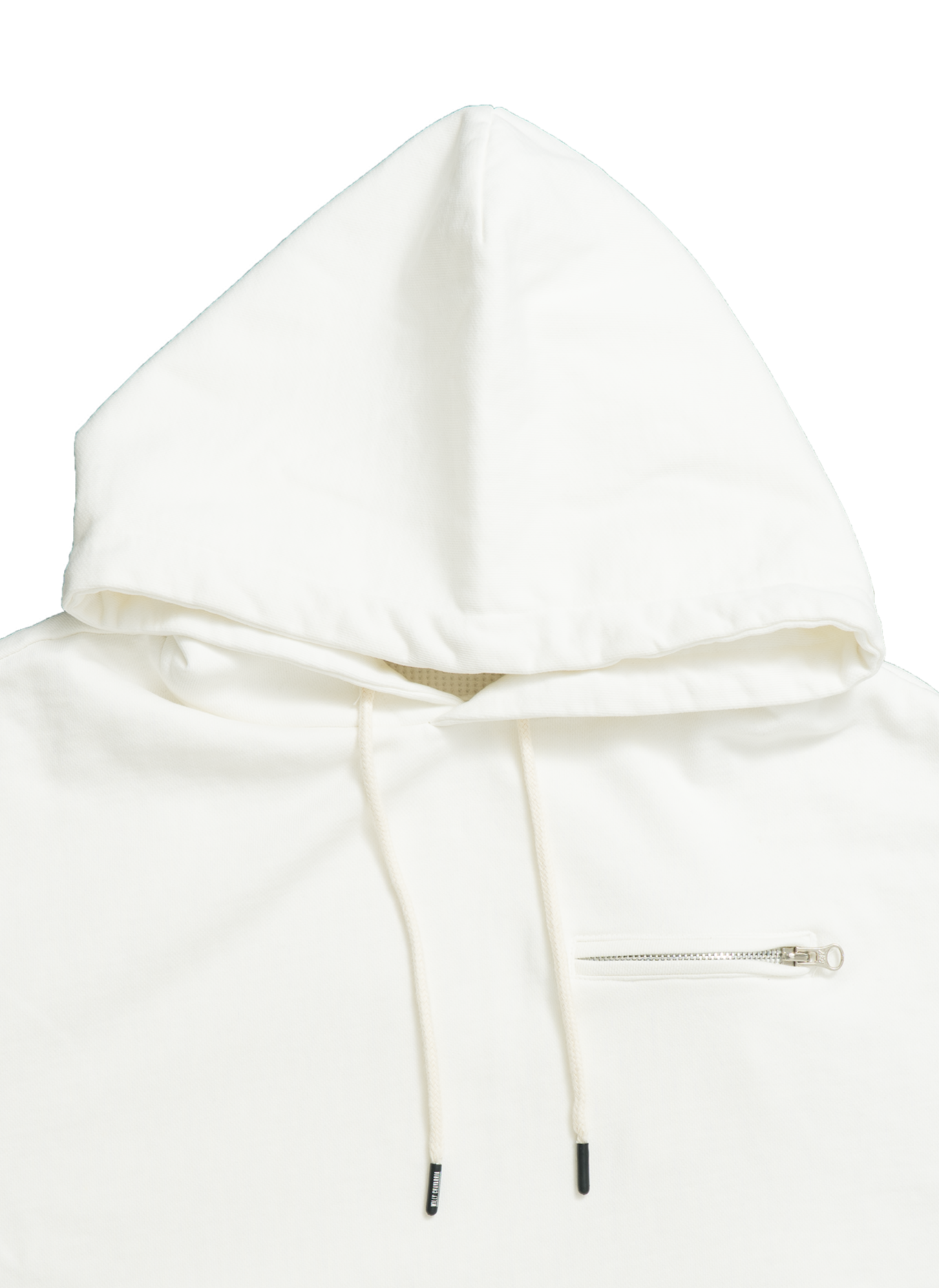 WAFFLE LINED BOMBER HOODIE