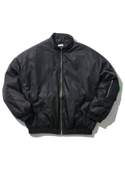 SATIN ZIP-UP