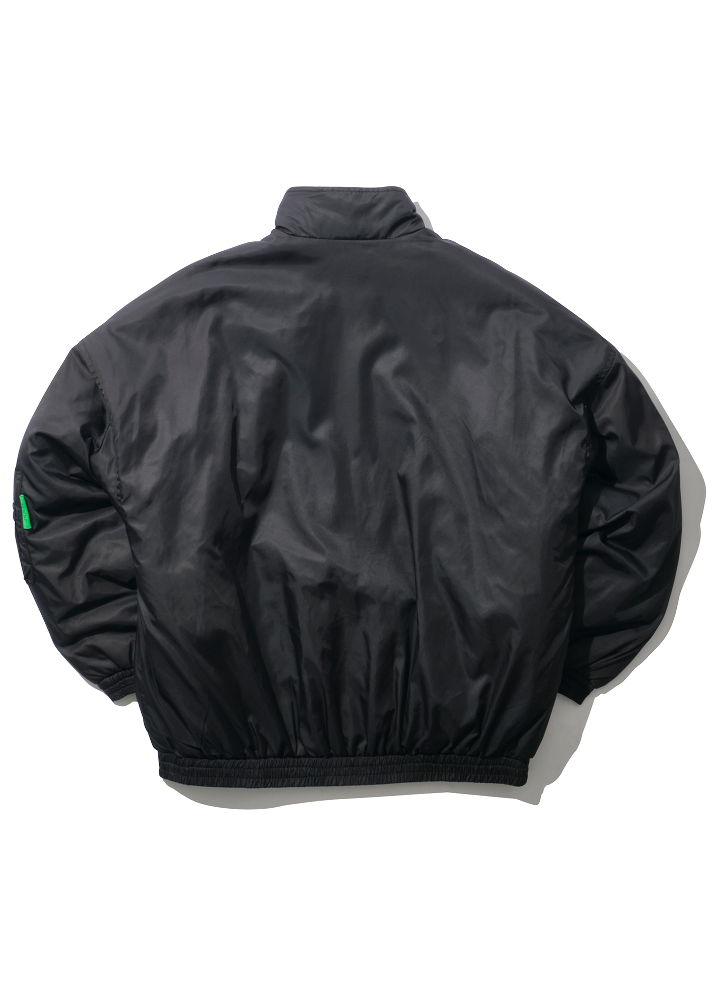 SATIN ZIP-UP