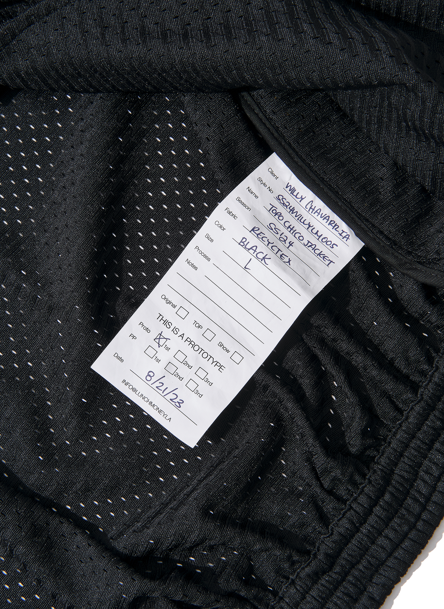 33-ShowPiece / TOPO CHICO MESH JACKET