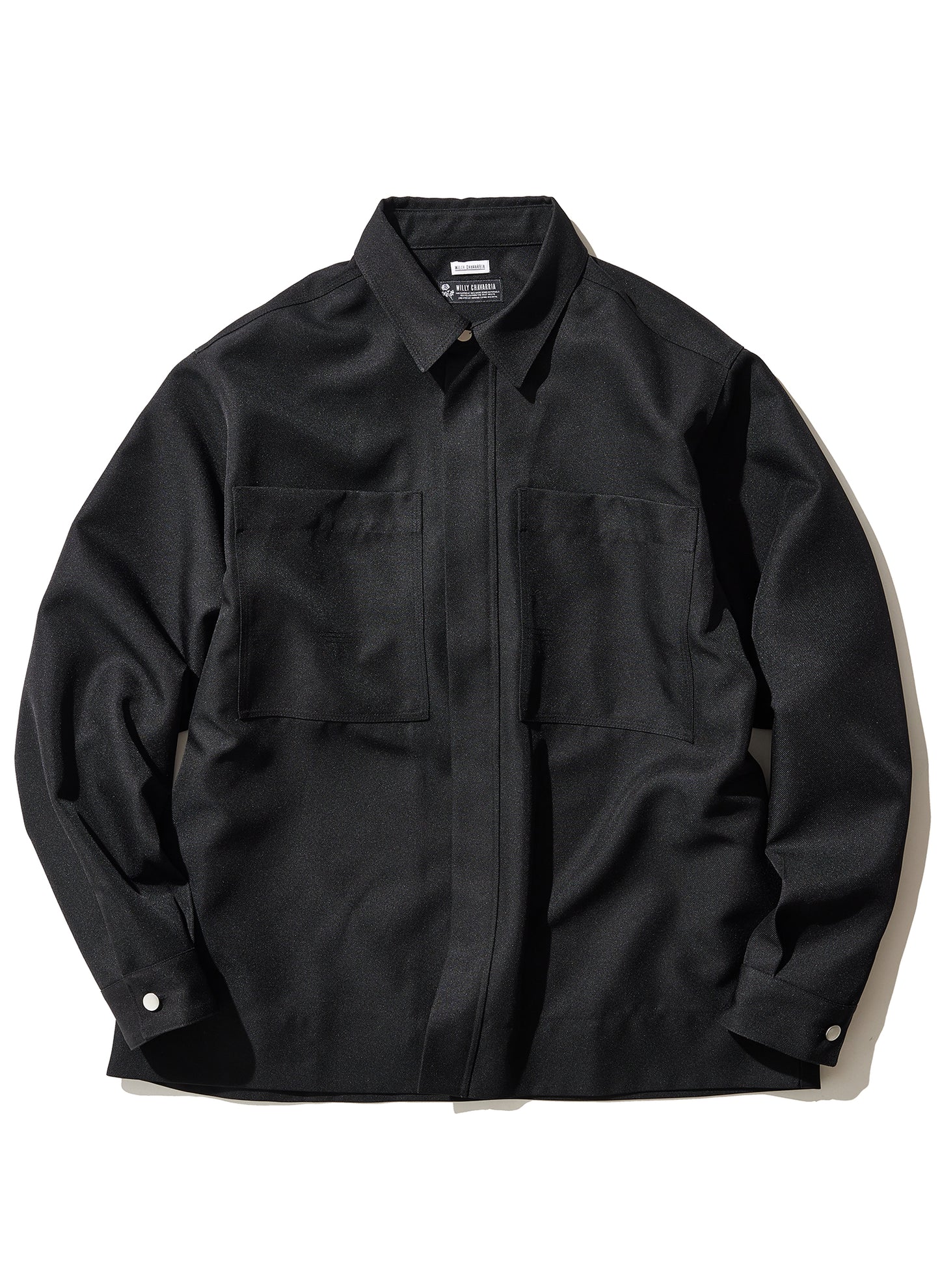 ZIP PLACKET LS SHIRT