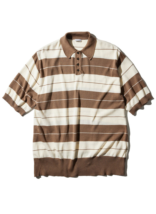 CHARLIE BROWN STRIPE SWEATER POLO