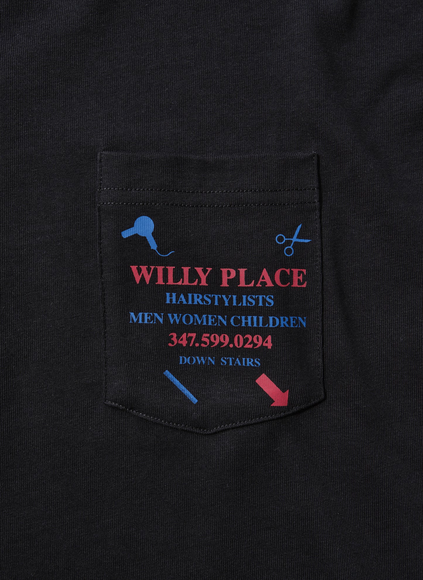 WILLY BARBERSHOP POCKET T