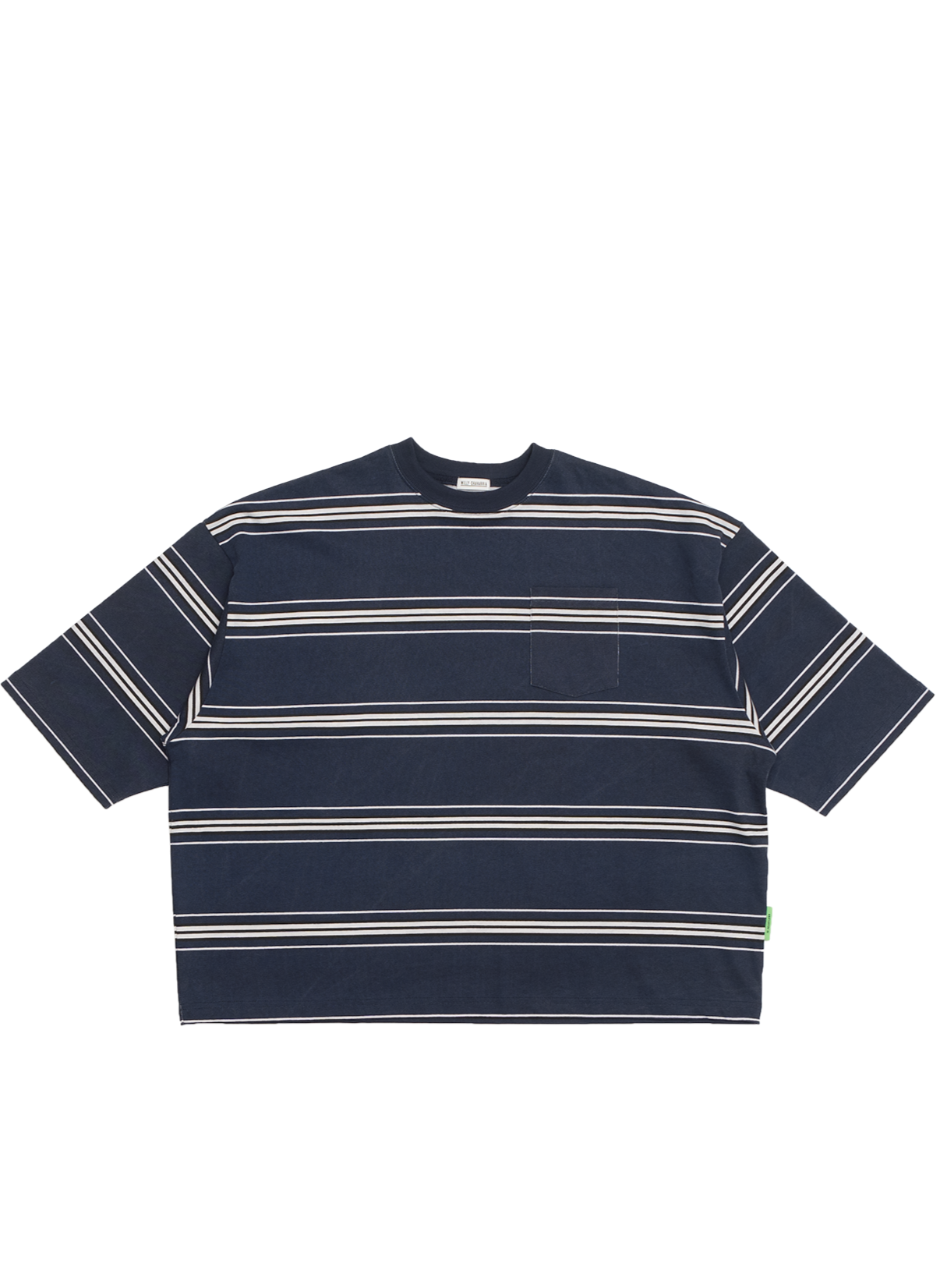 EASY MONEY STRIPE BUFFALO POCKET TEE