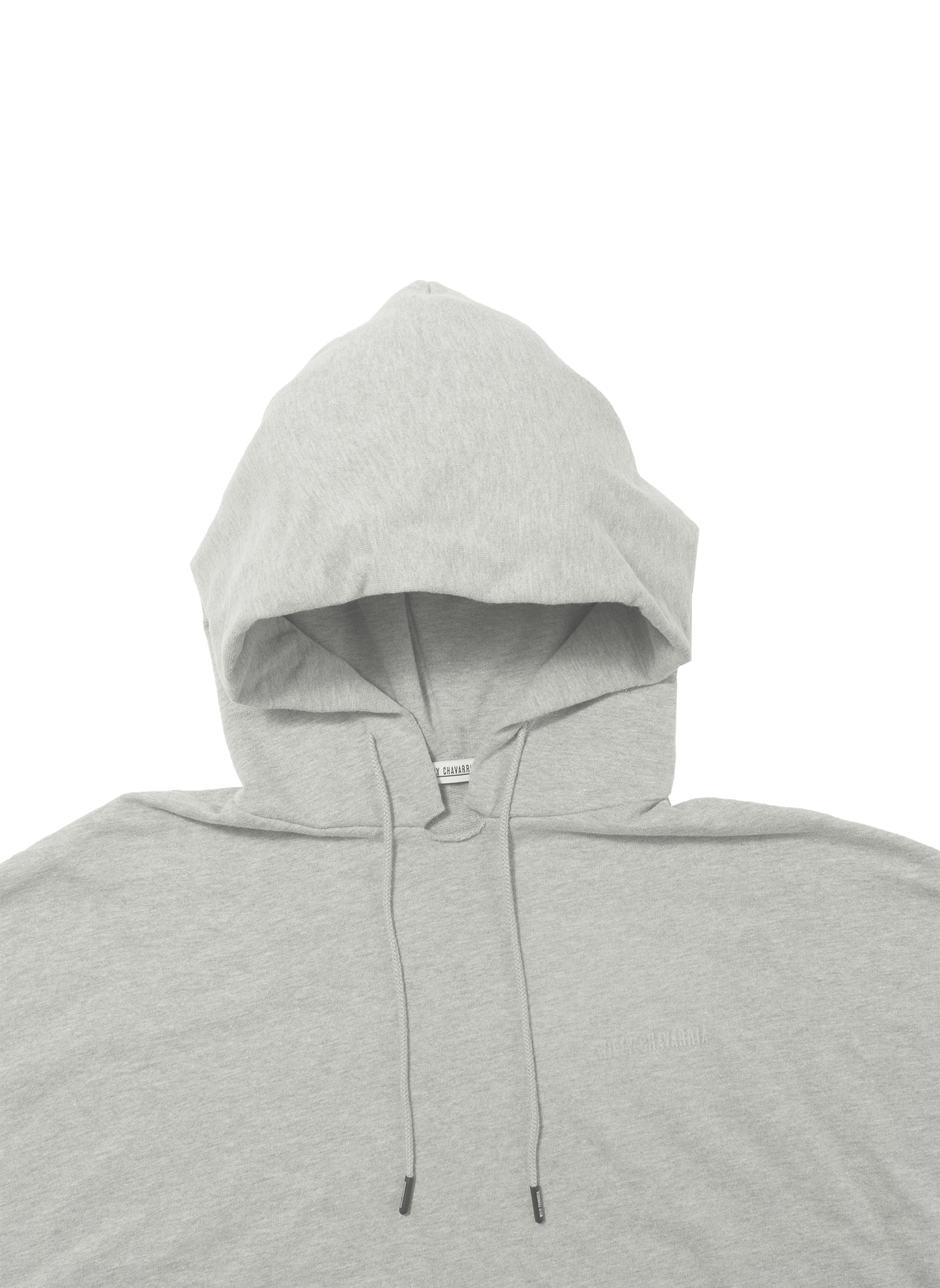 RIPPED NECK BOMBER HOODIE