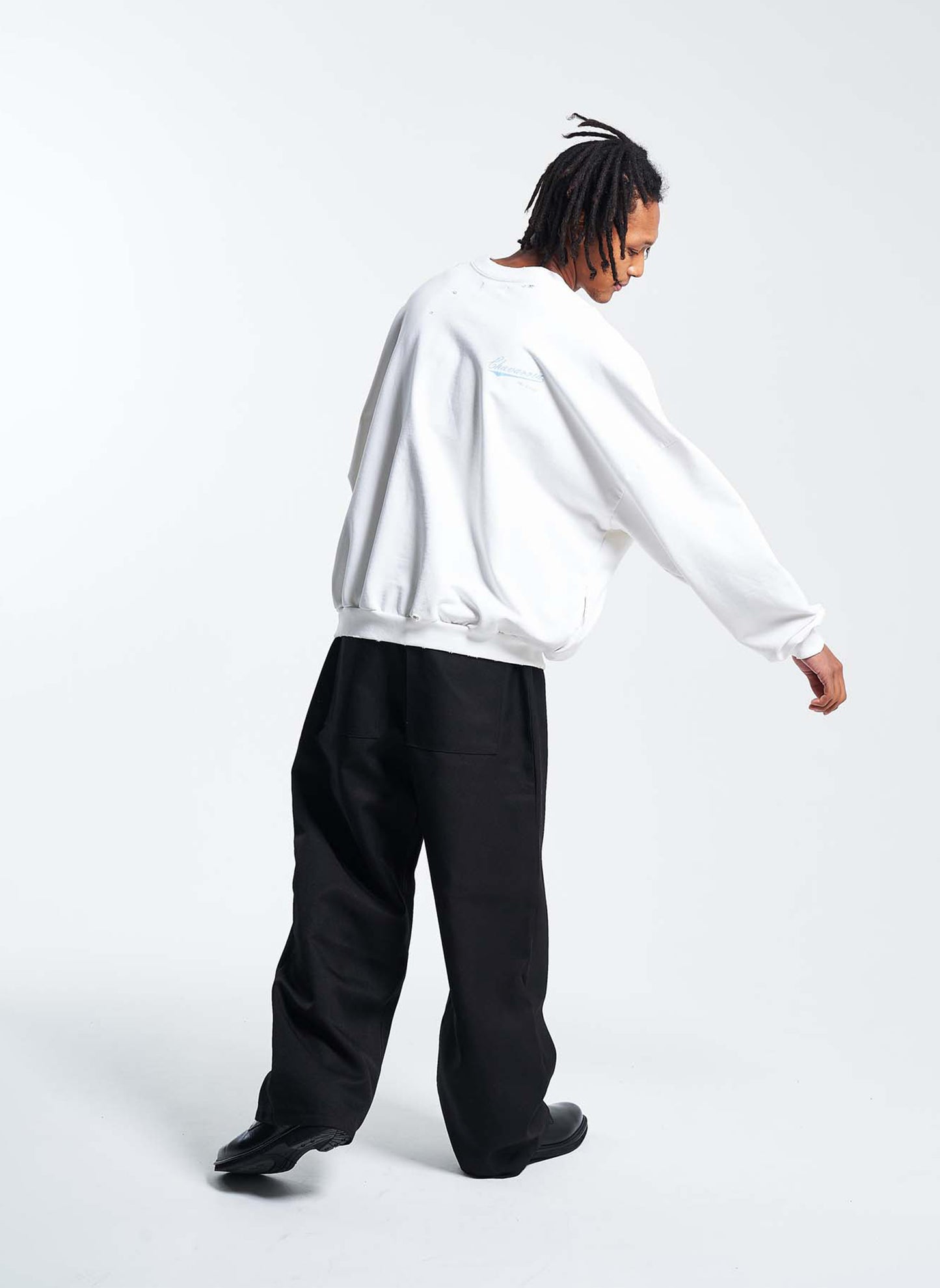 STRAIGHT WIDE PANTS